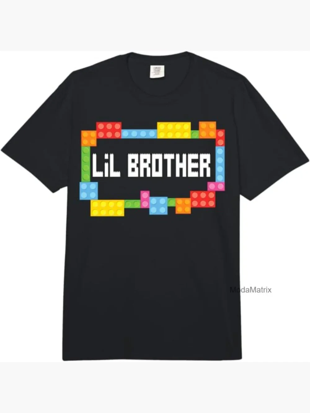 Lil Brother Brick Master Builder Heavyweight T-Shirt